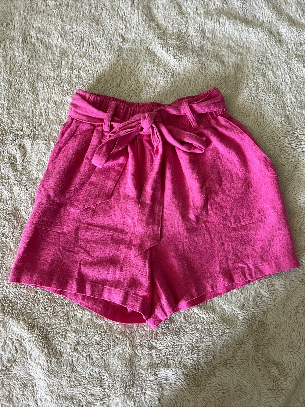 Cotton Bleu high waist short